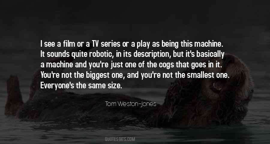 Tom Weston-Jones Quotes #111370