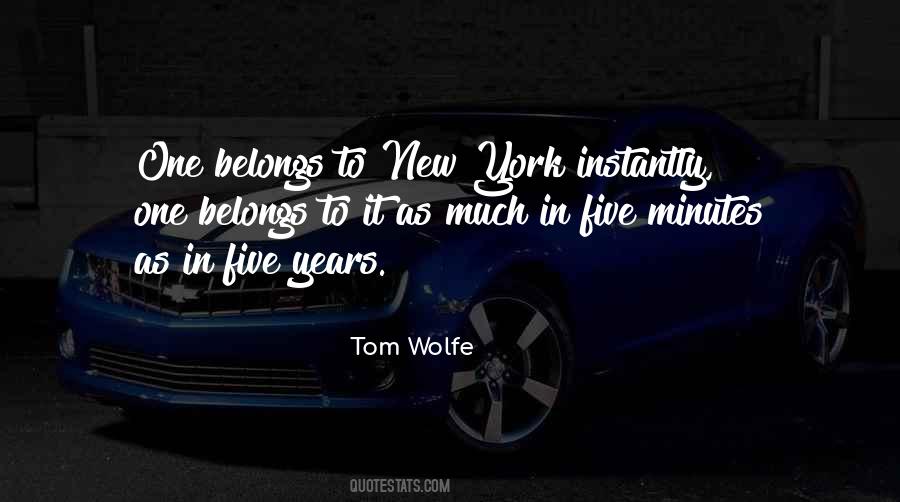 Tom Wolfe Quotes #255710