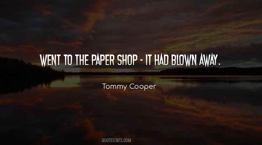 Tommy Cooper Quotes #782481