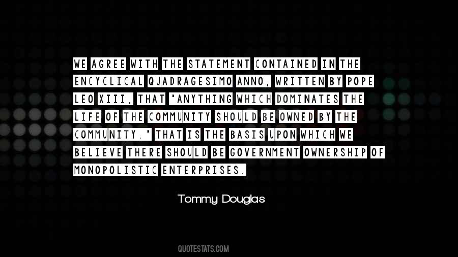 Tommy Douglas Quotes #871359