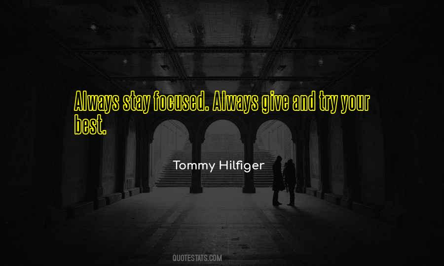 Tommy Hilfiger Quotes #1579083