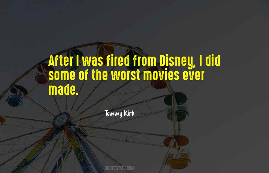 Tommy Kirk Quotes #983415