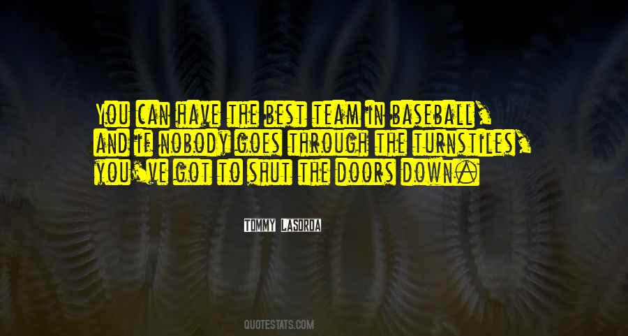 Tommy Lasorda Quotes #979148
