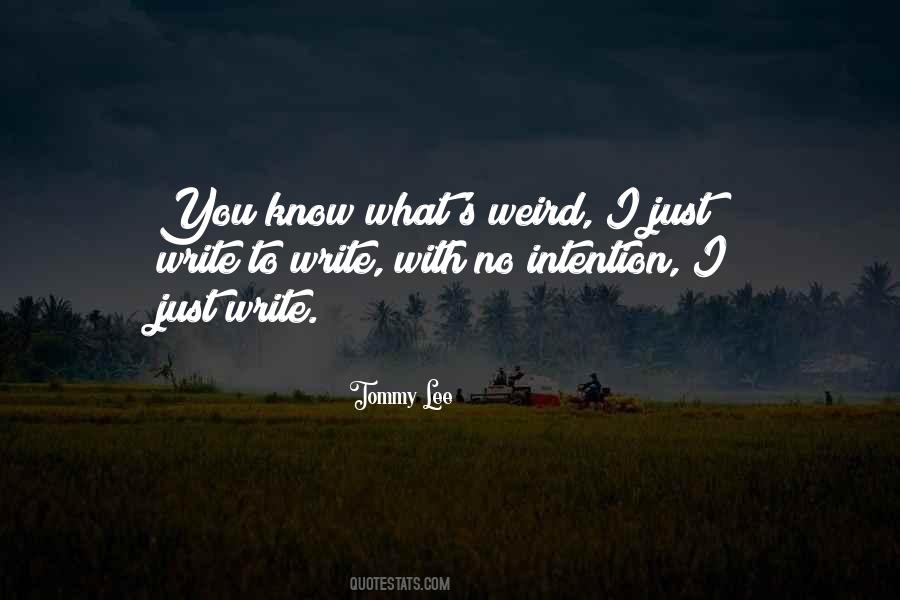 Tommy Lee Quotes #1124926