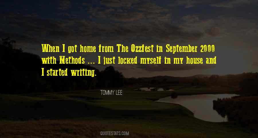 Tommy Lee Quotes #1690027