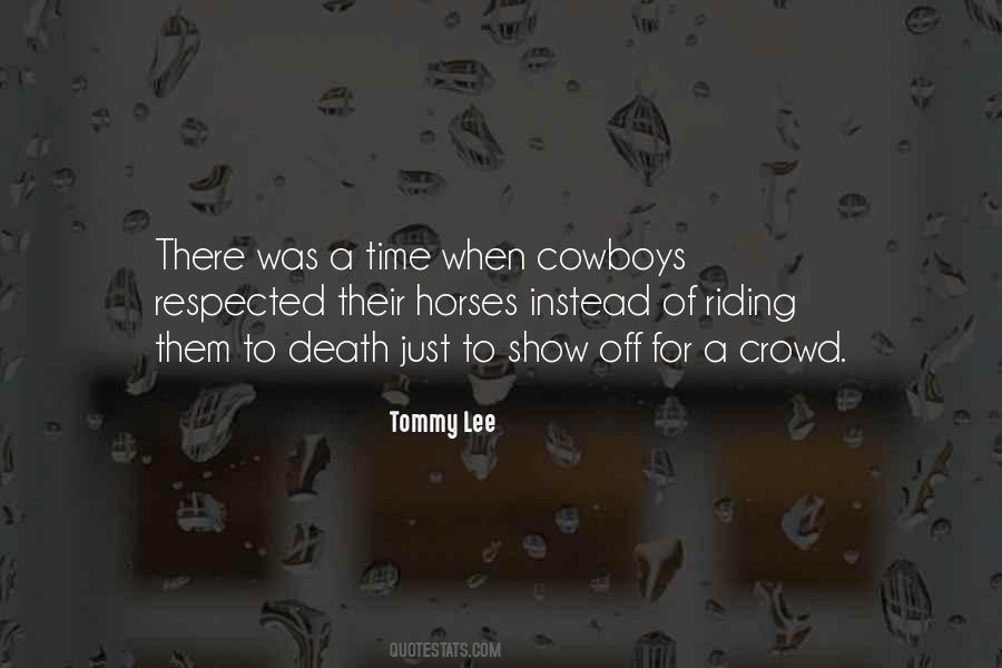 Tommy Lee Quotes #1759060