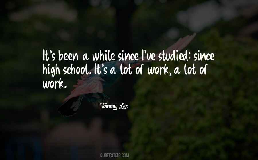 Tommy Lee Quotes #48518