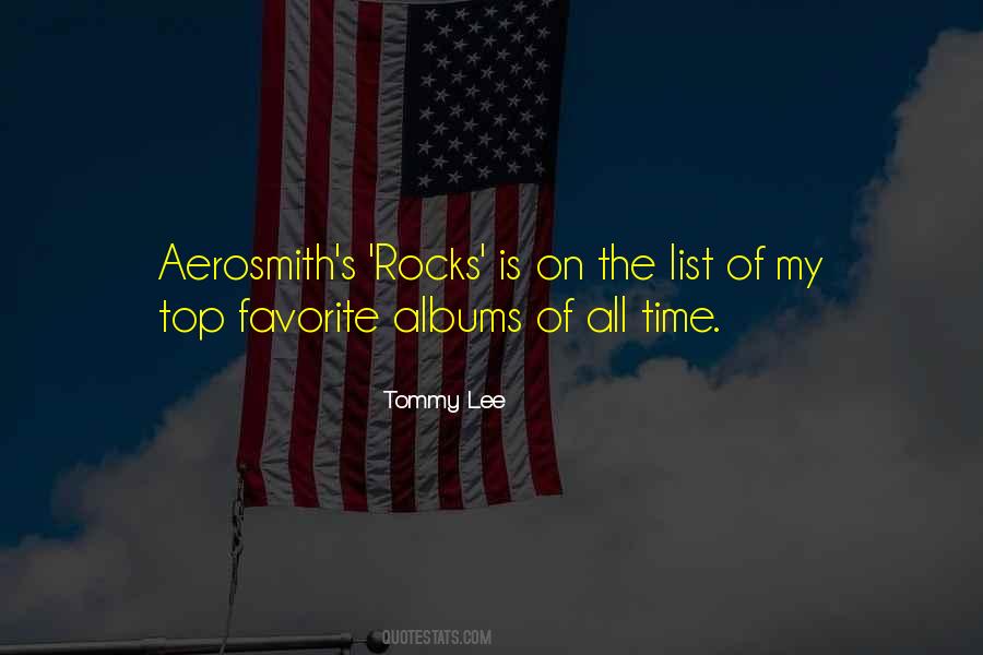 Tommy Lee Quotes #592333