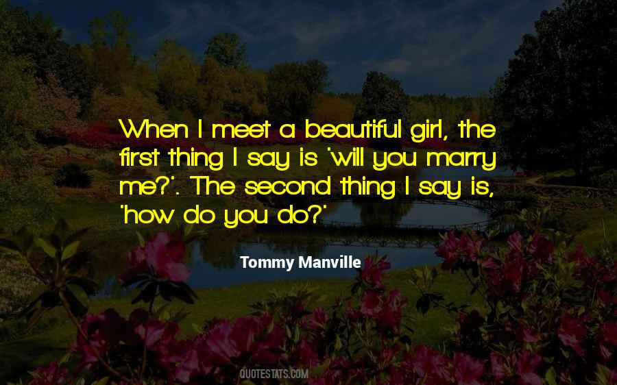 Tommy Manville Quotes #790373