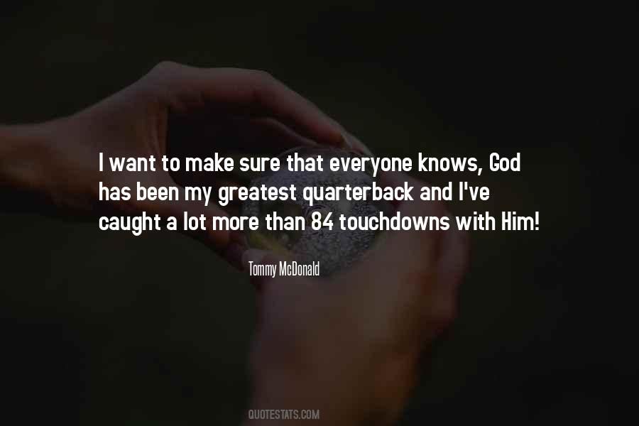 Tommy McDonald Quotes #1403352