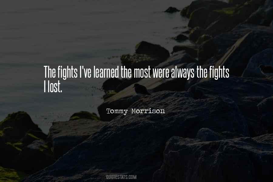 Tommy Morrison Quotes #1165002 Tommy Morrison Quotes #1165002