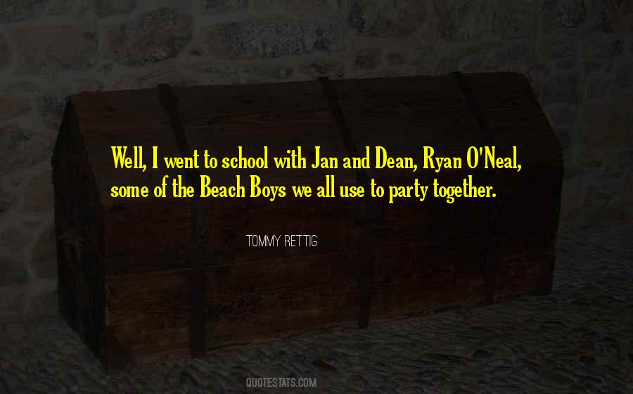 Tommy Rettig Quotes #411416