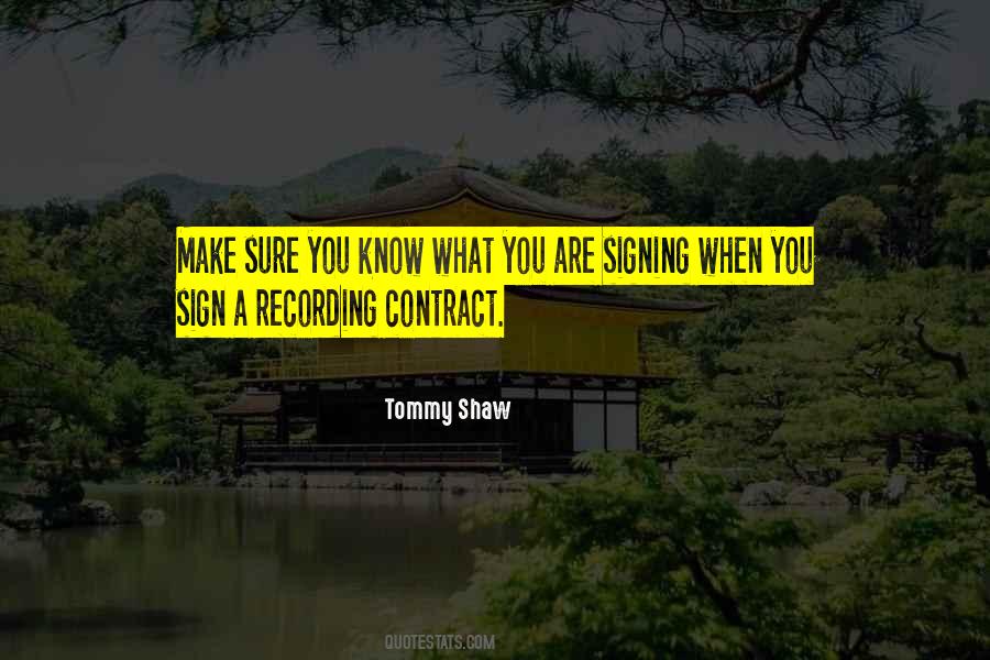 Tommy Shaw Quotes #1617023