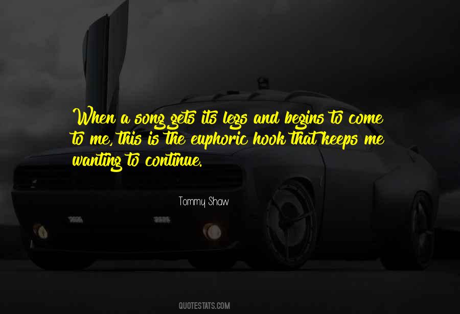 Tommy Shaw Quotes #837113