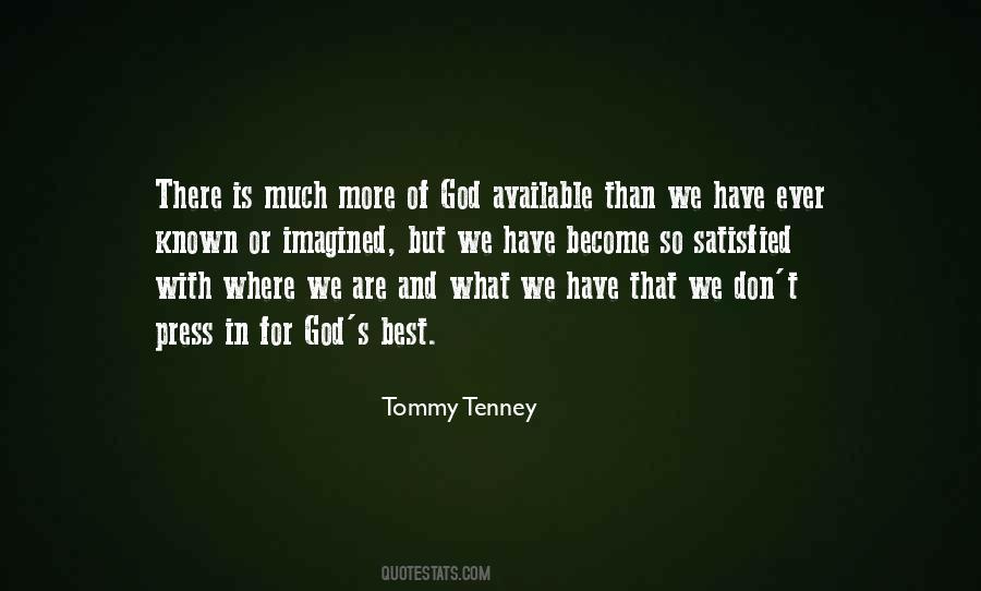 Tommy Tenney Quotes #1786778