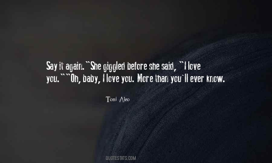 Toni Aleo Quotes #174463