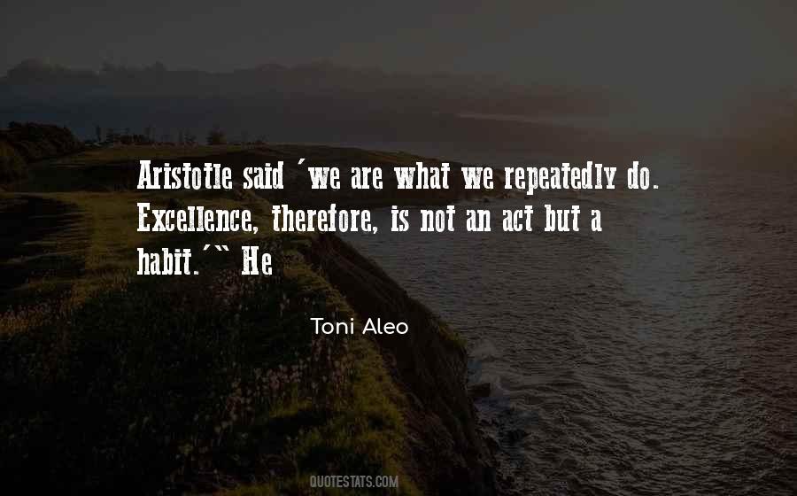 Toni Aleo Quotes #1809817