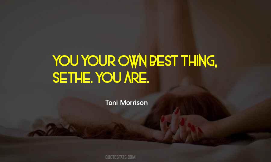 Toni Morrison Quotes #294055