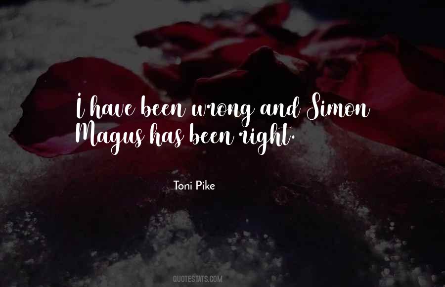 Toni Pike Quotes #873339