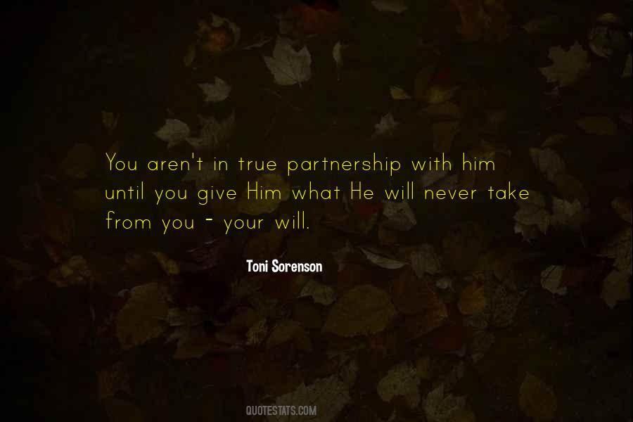 Toni Sorenson Quotes #1399338
