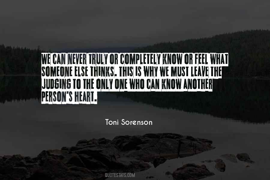 Toni Sorenson Quotes #65227