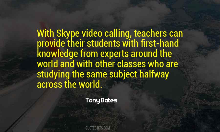 Tony Bates Quotes #1588192