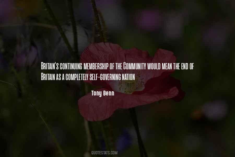 Tony Benn Quotes #113332