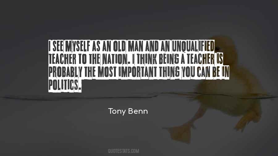 Tony Benn Quotes #1518584