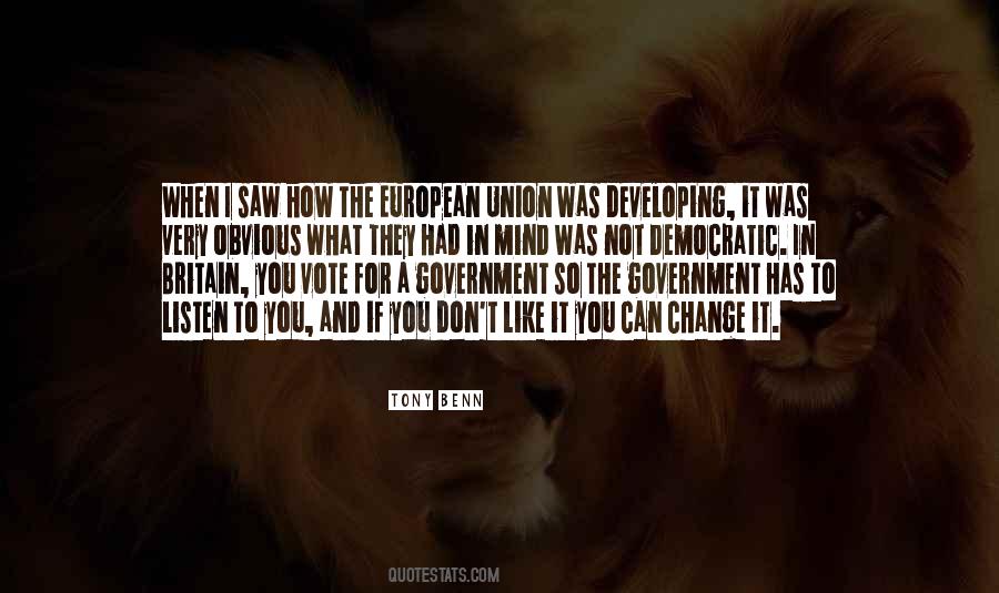 Tony Benn Quotes #1554182