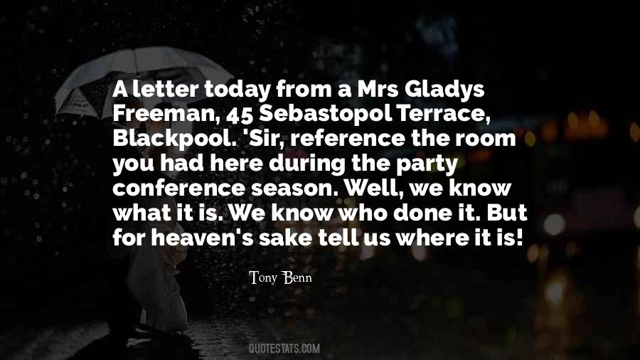 Tony Benn Quotes #1646540