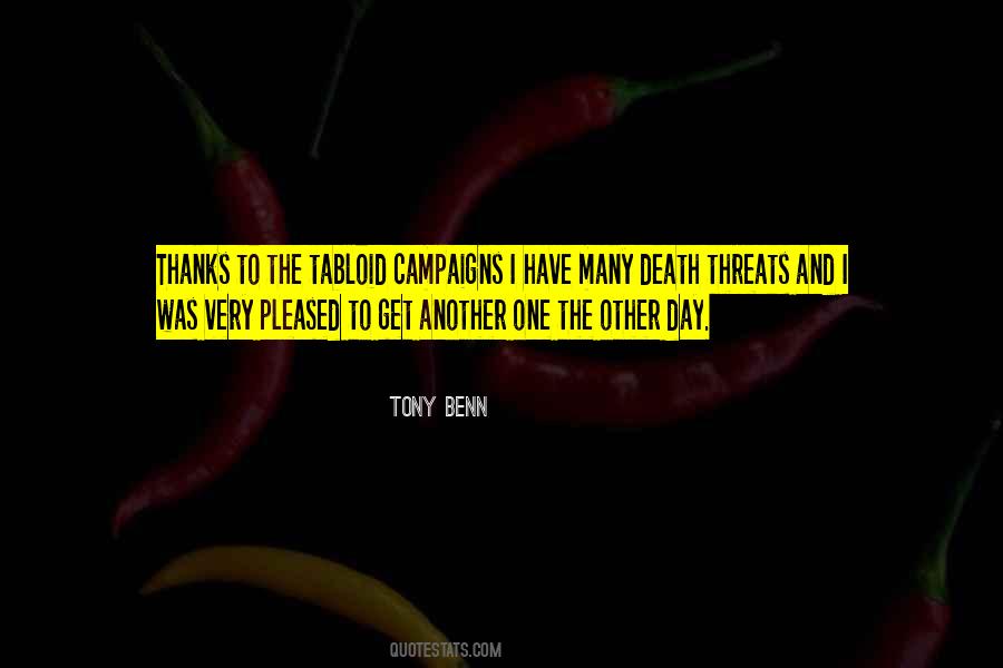 Tony Benn Quotes #183309