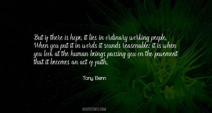 Tony Benn Quotes #506692