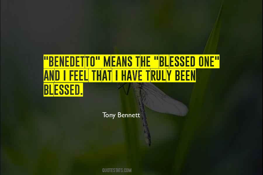 Tony Bennett Quotes #1012884