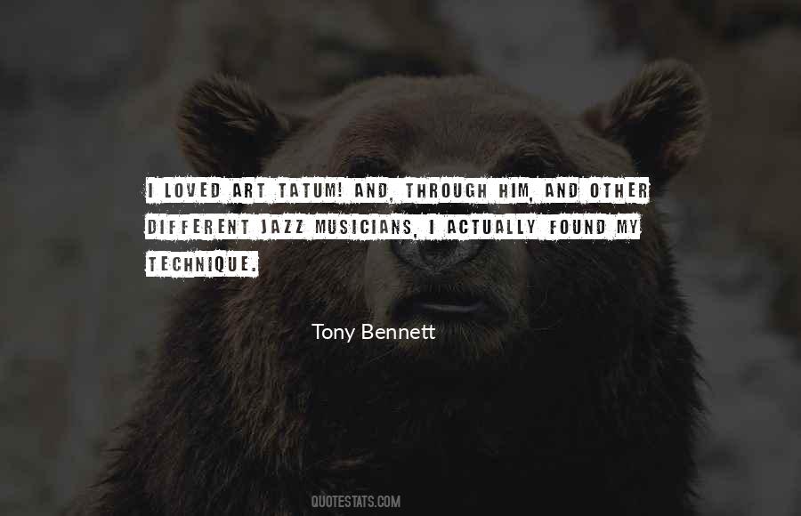 Tony Bennett Quotes #1250379