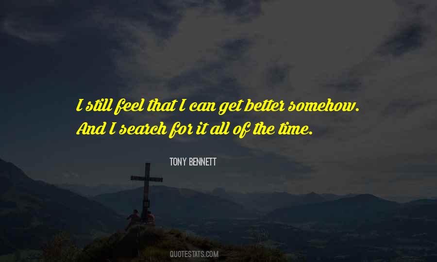 Tony Bennett Quotes #1267396