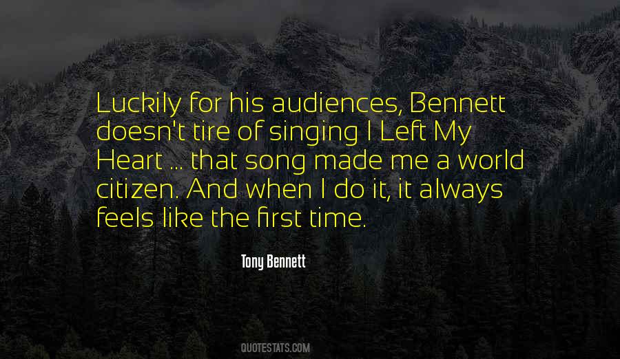 Tony Bennett Quotes #1459202