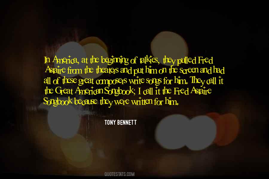 Tony Bennett Quotes #1710980