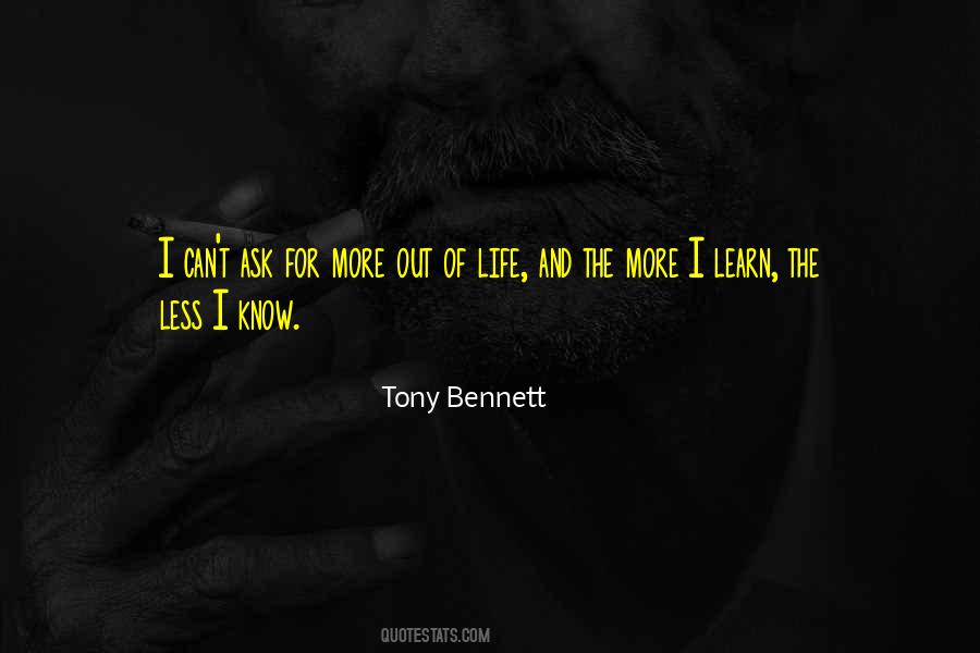 Tony Bennett Quotes #276206