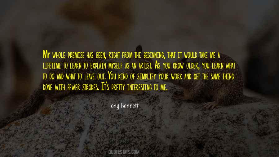 Tony Bennett Quotes #893128