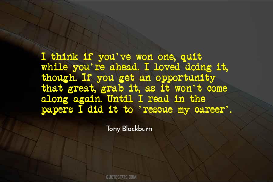 Tony Blackburn Quotes #54762