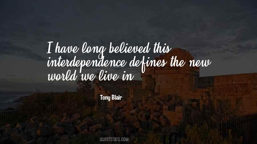 Tony Blair Quotes #1340288