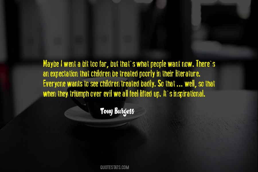 Tony Burgess Quotes #1285755