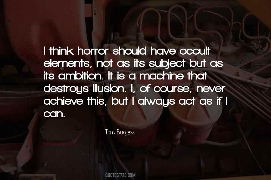 Tony Burgess Quotes #621278