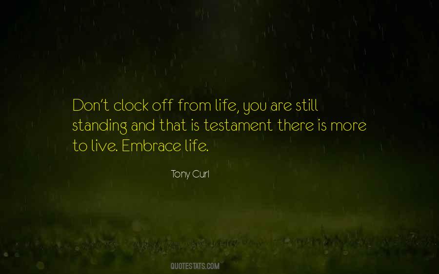 Tony Curl Quotes #279230