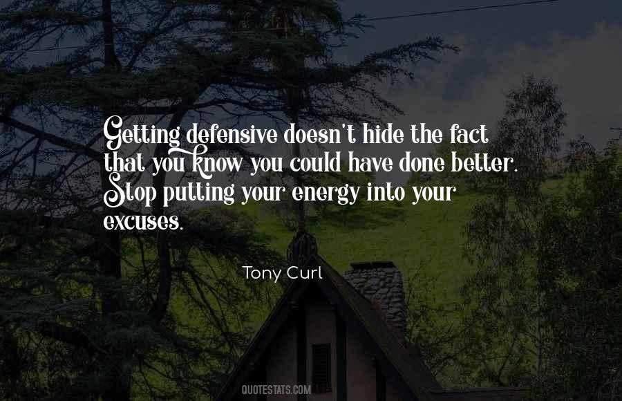 Tony Curl Quotes #915535