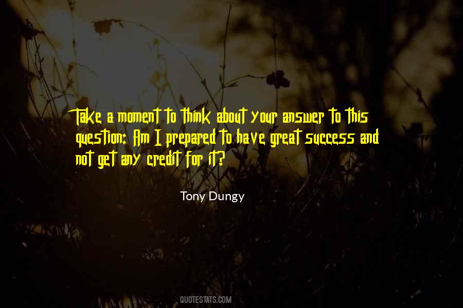 Tony Dungy Quotes #1456909