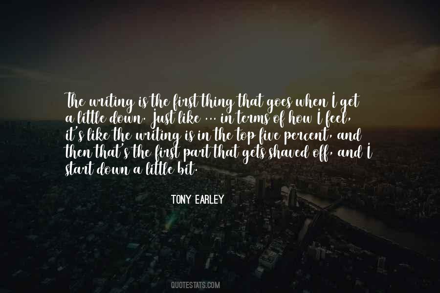 Tony Earley Quotes #1038275