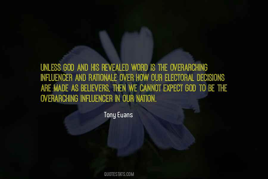 Tony Evans Quotes #1369482