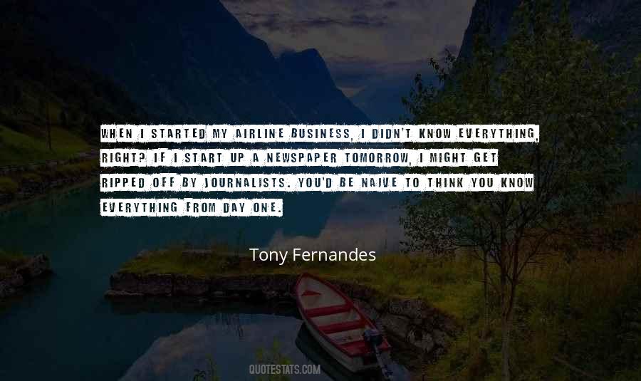 Tony Fernandes Quotes #876145