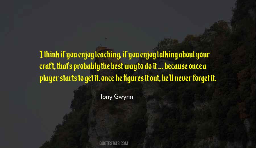 Tony Gwynn Quotes #48794